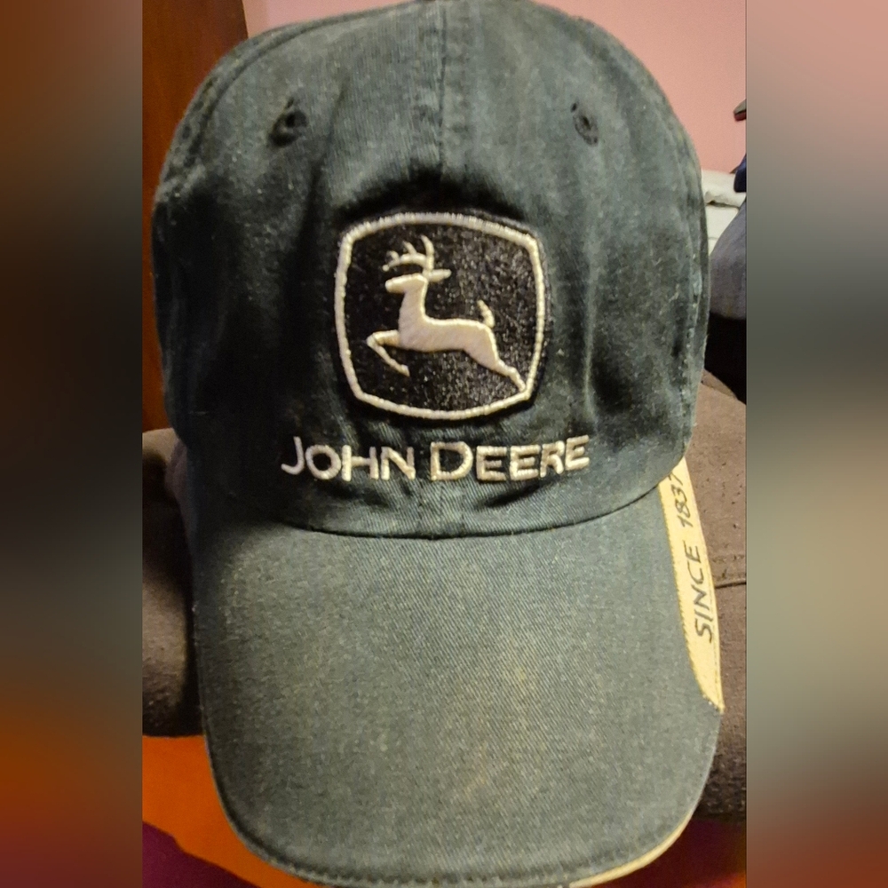 John Deere Dark Blue Baseball Cap